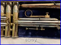 Vintage Reynolds Contempora Trumpet With1st Slide Trigger Pro Cleaned! Bach Mpc