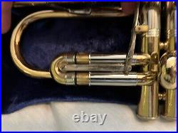 Vintage Reynolds Contempora Trumpet With1st Slide Trigger Pro Cleaned! Bach Mpc