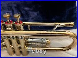 Vintage Reynolds Contempora Trumpet With1st Slide Trigger Pro Cleaned! Bach Mpc