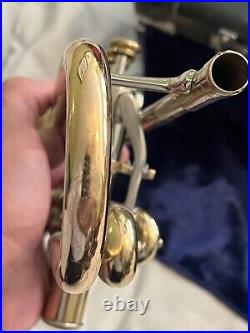 Vintage Reynolds Contempora Trumpet With1st Slide Trigger Pro Cleaned! Bach Mpc