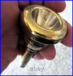 Vintage Rudy Muck Cushion Rim 26 Tenor Trombone Mouthpiece