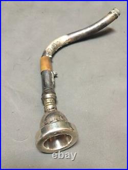 Vintage Silver Baritone Horn