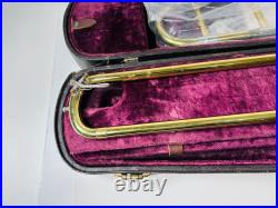 Vintage Special Ambassador Trombone With Case Model No. 40459