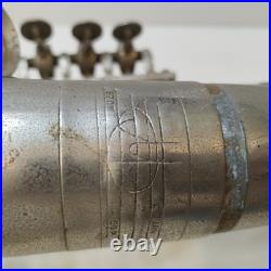 Vintage TULA Soviet Oval Alto Horn Eb Rare Rotary Valves USSR Brass Music