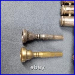 Vintage Trumpet Made by C. G. Conn Ltd. Elkhart Indiana with Case + 2 Mouthpieces