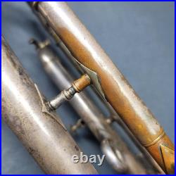 Vintage Trumpet Made by C. G. Conn Ltd. Elkhart Indiana with Case + 2 Mouthpieces