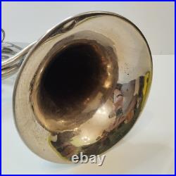 Vintage USSR Alto Horn Eb Saxhorn Soviet Brass Instrument Rare