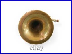 Vintage USSR Trumpet KZRA Kiev 1960s Soviet Military Brass Instrument with Case