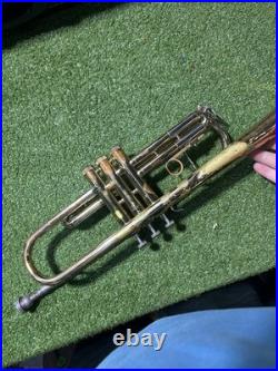Vintage Vincent Bach Mercedes II Brass Trumpet withBach 7c Mouthpiece & Case Read