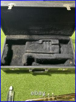 Vintage Vincent Bach Mercedes II Brass Trumpet withBach 7c Mouthpiece & Case Read