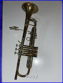 Vintage Vincent Bach Stradivarius Trumpet New York 67 Works Great. No Case