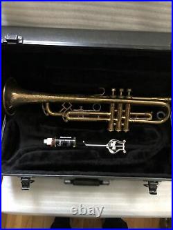 Vintage used King LIBERTY H N White Bb Trumpet With King Case GREAT PLAYER