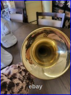 Vtg Belcrest Soprano Trumpet Brass Instrument
