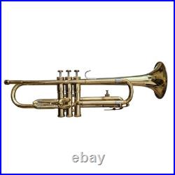 Vtg Olds Ambassador Bb Trumpet Gold Brass with Mouthpiece and Hard Case