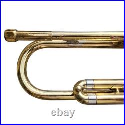 Vtg Olds Ambassador Bb Trumpet Gold Brass with Mouthpiece and Hard Case