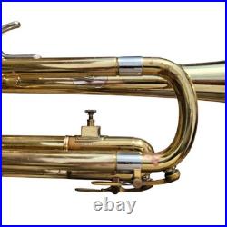 Vtg Olds Ambassador Bb Trumpet Gold Brass with Mouthpiece and Hard Case