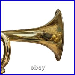 Vtg Olds Ambassador Bb Trumpet Gold Brass with Mouthpiece and Hard Case