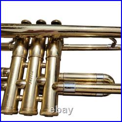 Vtg Olds Ambassador Bb Trumpet Gold Brass with Mouthpiece and Hard Case