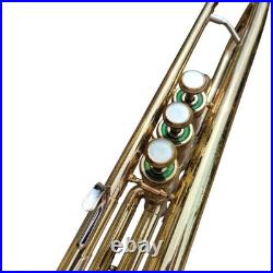 Vtg Olds Ambassador Bb Trumpet Gold Brass with Mouthpiece and Hard Case