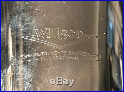 Wilson 2900S Euphonium (Medium European shank Model). Mid 1990's. Silver. Nice