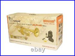 Wisemann 0901TR Trumpet, withcase, soft bag, stand, music stand, tuner care kit etc