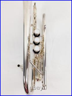 YAMAHA Silver CORNET YCR-2310 III with Carry Case & Mouthpiece (EC3029762)