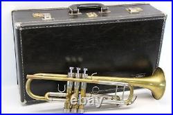 YAMAHA Silver YTR6345H II Trumpet YTR6345 Professional Horn with Case RAW BRASS