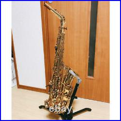 YAMAHA YAS-62 Alto Saxophone Early Model Mesh Purple Logo