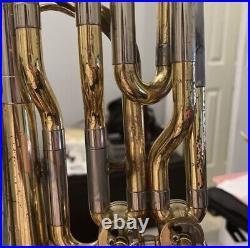 YAMAHA YBL-612 Dual Rotor bass trombone with hard case