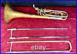 YAMAHA YBL-613H bass trombone? Double Rotor? Plays Amazing