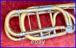 YAMAHA YBL-613H bass trombone? Double Rotor? Plays Amazing