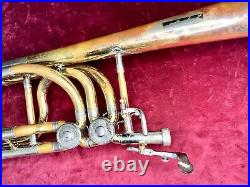 YAMAHA YBL-613H bass trombone? Double Rotor? Plays Amazing