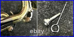 YAMAHA YTR2320E Trumpet yellow brass bell with hard case / from Japan