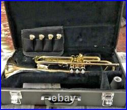 YAMAHA YTR4325G Trumpet WithHard Case + Mouthpieces Brass Instruments Music Tested