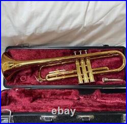 YAMAHA YTR-1335 Trumpet Maintained With Hard Case & Mouthpiece USED F/S VGC