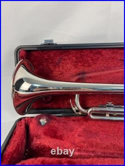 YAMAHA YTR-136 Trumpet silver Bb from Japan withcase