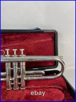 YAMAHA YTR-136 Trumpet silver Bb from Japan withcase