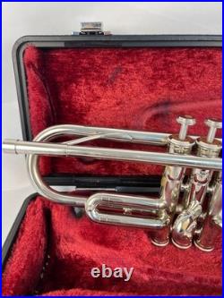 YAMAHA YTR-136 Trumpet silver Bb from Japan withcase