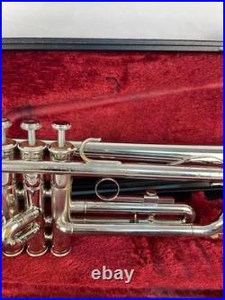YAMAHA YTR-136 Trumpet silver Bb from Japan withcase