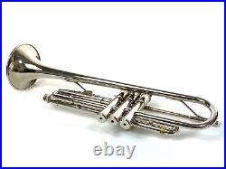 YAMAHA YTR-136 Trumpet silver Bb instrument Made in JAPAN JP Tested Working USED