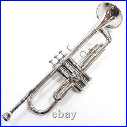 YAMAHA YTR-136 Trumpet with Hard Case Mouthpiece Wind Instrument Used From Japan