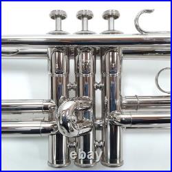 YAMAHA YTR-136 Trumpet with Hard Case Mouthpiece Wind Instrument Used From Japan