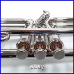 YAMAHA YTR-136 Trumpet with Hard Case Mouthpiece Wind Instrument Used From Japan