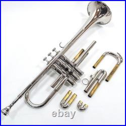 YAMAHA YTR-136 Trumpet with Hard Case Mouthpiece Wind Instrument Used From Japan