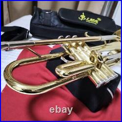 YAMAHA YTR 2320E Trumpet withcase Gold Good