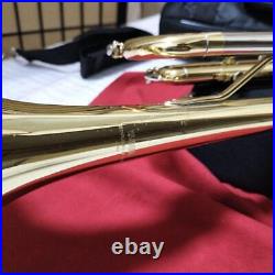 YAMAHA YTR 2320E Trumpet withcase Gold Good