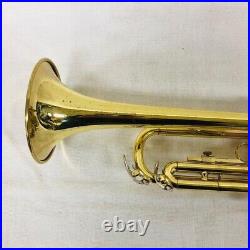 YAMAHA YTR-2321 Gold Trumpet WithHard Case Tested From Japan