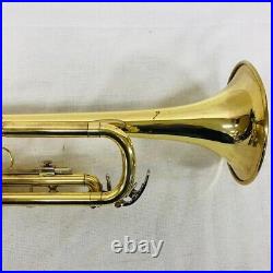 YAMAHA YTR-2321 Gold Trumpet WithHard Case Tested From Japan