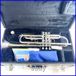 YAMAHA YTR-2330S silver Trumpet with Hard Case musical instrument