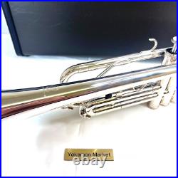 YAMAHA YTR-2330S silver Trumpet with Hard Case musical instrument